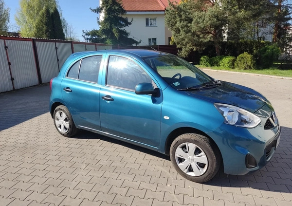 Nissan Micra cena 24800 przebieg: 143380, rok produkcji 2015 z Chełmno małe 22